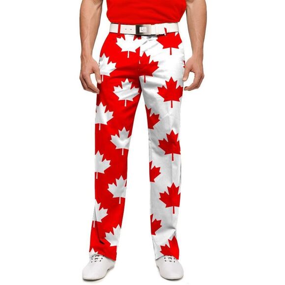 Loudmouth Other - Loudmouth Canada Maple Leaf Men's Heritage Pant Size 36x32